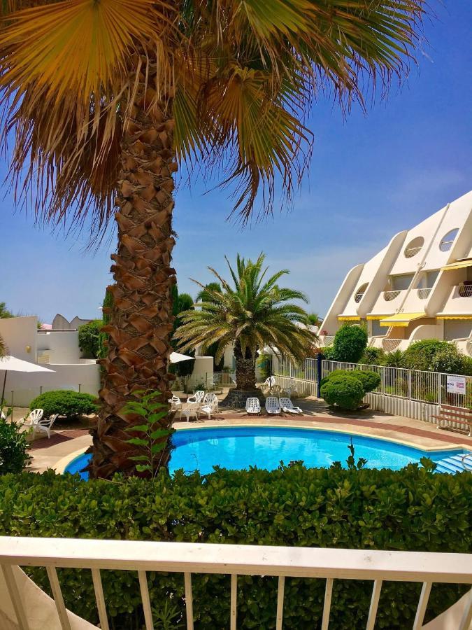 Le Soupir Des Palmiers. Ideal Couple, Piscine, Mer La Grande Motte Exteriér fotografie