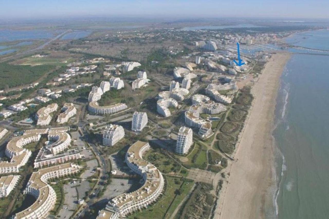 Le Soupir Des Palmiers. Ideal Couple, Piscine, Mer La Grande Motte Exteriér fotografie